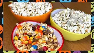 MOVIE NIGHT POPCORN BUCKET | garlic parmesan popcorn seasoning , halloween candy popcorn and more