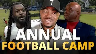 Inside Rock Hill's Annual Football Camp | NFL Stars & Community Heroes Make a Difference!