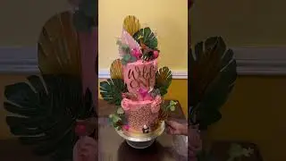 Wild One Safari Birthday Cake