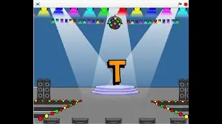 To make alphabet dance in Scratch | Fun in Scratch Programs