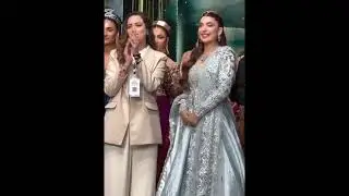 Kinza hashmi and Ali raza ramp walk vedio viral on social media