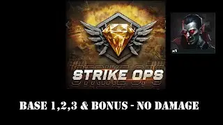 War Commander - Strike Ops - 1,2,3 & Bonus - No Damage