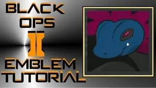 Call of Duty Black Ops 2 : Hydreigon Pokemon Emblem Tutorial
