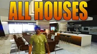 ALL NEW HOUSES & APARTMENTS IN GTA ONLINE! (Executives DLC -  $1.1 Million Penthouse Suite!)