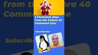 Fedora40's Unique Take on Christmas Celebration #fedora40