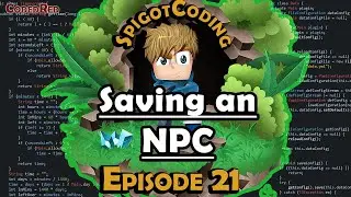 How to make a Spigot 1.15+ plugin (Ep21) Saving an NPC
