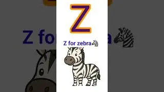 #zforzebra #chuchutv #abcsong #shorts