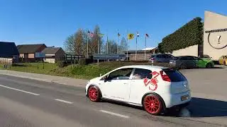 CRAZY POPS AND BANGS!!! Fiat Grande Punto Abarth