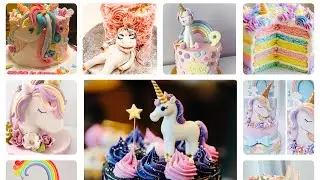 More than 150 Colourful Unicorn Birthday cake ideas #unicorncake #colourfulcake