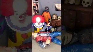 Haunted neca horror figures setup for you