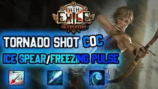 [POE 3.14 ULTIMATUM]BEST!!BUILD TORNADO SHOT COC ICE SPEAR/FREEZING PULSE ALL CONTENTS COMPLETE