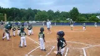 Jake(5) Grayson Gold V Grayson Green..before the rain came..