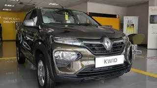 2020 Renault KWID RXT 1.0 AMT Variant OUTBACK BRONZE Colour - First Look | AutoTrend !!