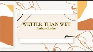 Wetter than Wet - 1 Timothy 2:1 / Guideposts Daily