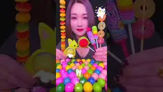 Sweet candy snack p416#mukbang #candy 