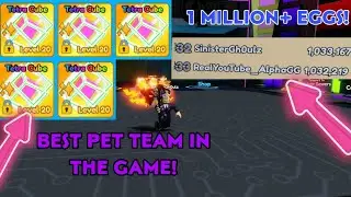 HATCHED *1 MILLION* EGGS IN MINING SIMULATOR 2! (Roblox)