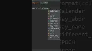 Calendar - isLeap #python#shortsfeed#shorts#coding#trending#trendingshorts#shortsvideo #subscribe