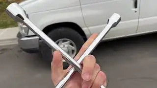 EPAuto 14' Heavy Duty Universal Lug Wrench, 4 Way Cross Wrench Review