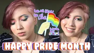 Rainbow Makeup Look | HAPPY PRIDE MONTH | Vianca Dineros (Philippines)