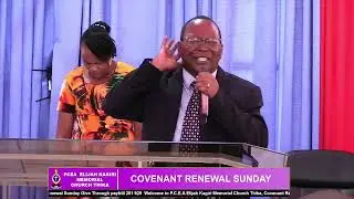 SEALING COVENANT PRAYER SESSIONS DURING COVENANT SUNDAY SERVICE 25TH JAN 2025