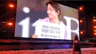 Thank you! for coming all the way to Korea to BTS concert ♥ Happy memories/I'm so proud of BTS #ARMY