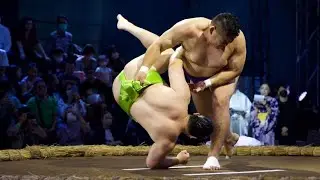 Best Sumo Match - Slaps techniques
