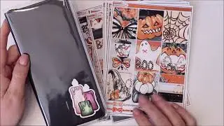 PP Weeks Plan With Me ft - Xomamaplans Halloween Kit