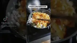 pasta con pimenton! rico y saludable 🤗