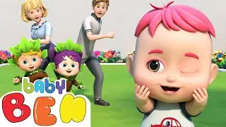 Peek-a-Boo Song 🙉 | Songs for Kids | Ben Ben Nursery Rhymes & Kids Songs