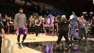 Shaq Shows Boogie He Can Still Dunk