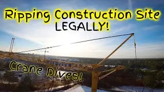 Ripping Construction Site & Crane Dive with Permission! | FPV Poland | 21conceptFPV