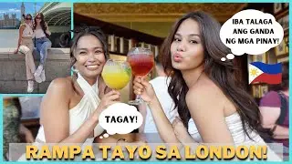 PINAGTITINGINAN SA LONDON!🤍 ANG GANDA TALAGA NG MGA PINAY|NAKARAMPA DIN ULIT! BRITISH-FILIPINA