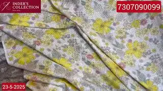New Cotton Printed suits #printedsuits #inderscollection #suits #latestprint #summer