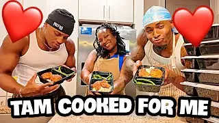 SHE COOKED FOR ME! *it was amazing*