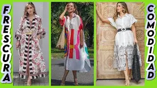 DESCUBRE COMO UN VESTIDO CAMISERO DE ALGODÓN PUEDE HACER POR TI | TENDENCIAS MODA MUJER 2025