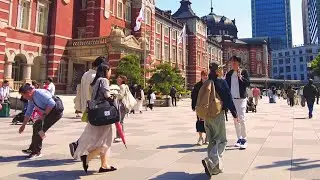 [4K]🇯🇵 Tokyo Walk - Imperial Palace: Tokyo Sta. to Sakuradamon - May 2025