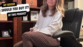Ergonomic PU Leather Office Chair For Short People| Adjustable Armrests, 360&deg; Swivel