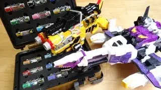 検証！DXプレズオーは個別に音声認識が可能か？ガブリボルバーで変身音＆アームドオンできるか？レビュー 獣電池No9 プレズオン キョウリュウジャー