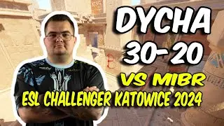 CS2 POV | Monte dycha (30/20) vs MIBR (Anubis) @ ESL Challenger Katowice 2024