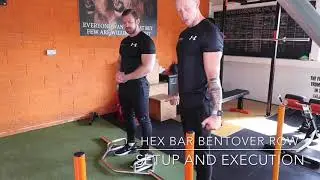 Hex Bar Bentover Row