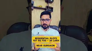 💸 2025 Ka Best Investment! Luxury Plot Near Gurgaon @ ₹27 Lakh! #gurgaonproperty #realestate
