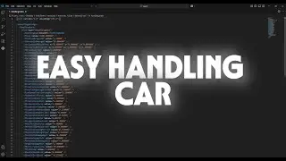 [FREE] EASY HANDLING CAR SCRIPT | FIVEM