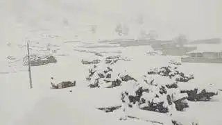 Gilgit Baltistan Receives Winter&rsquo;s first  Snowfall