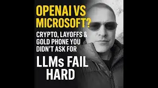 OpenAI vs Microsoft? Crypto, Layoffs & a Gold Phone You Didn&rsquo;t Ask For!!