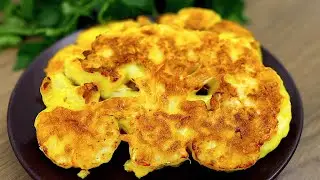 Blumenkohl schmeckt besser als Fleisch! Ein einfaches und leckeres Blumenkohl-Steak-Rezept.