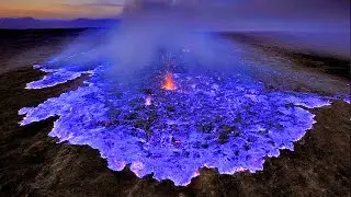 EL VOLCAN DE LAVA AZUL, KAWAH IJEN