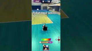 CURVE Spike Serves 😤😤[Volleyball Legends] #anime #roblox #volleyballlegends #fyp #funny #animeedit