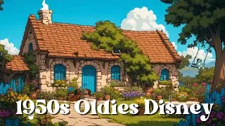 Golden Era Disney Ambiance 🕰️ | Relaxing 1950s Oldies for Peaceful Moments