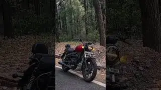 Royal enfield meteor 350 modified || fireball red #royalenfield #meteor350 #shorts #shortsviral