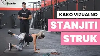 Vježbe koje će vam pomoći vizualno SUZITI STRUK!👌